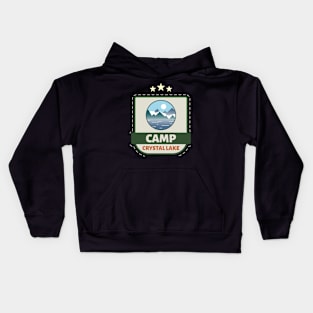 Camp Crystal Lake Faux Patch Kids Hoodie